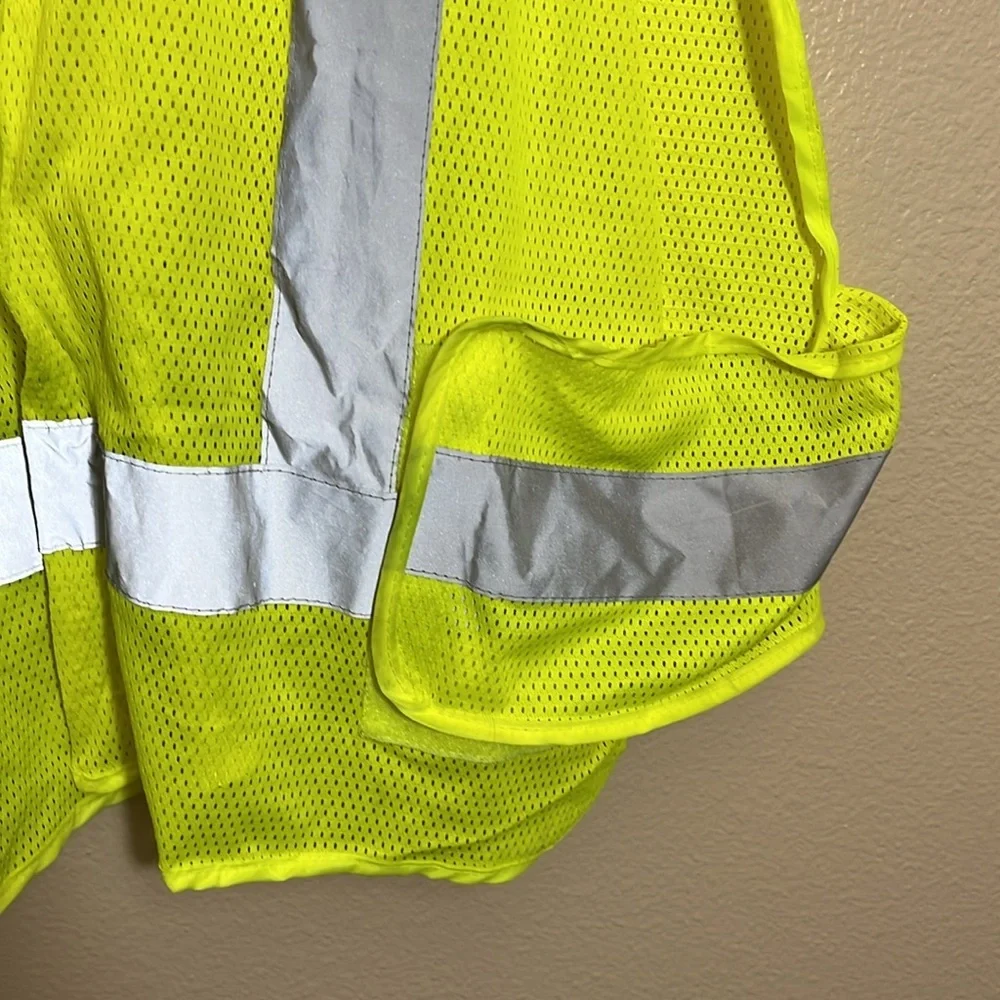 High-Visibility Safety Vest with Reflective Stripes